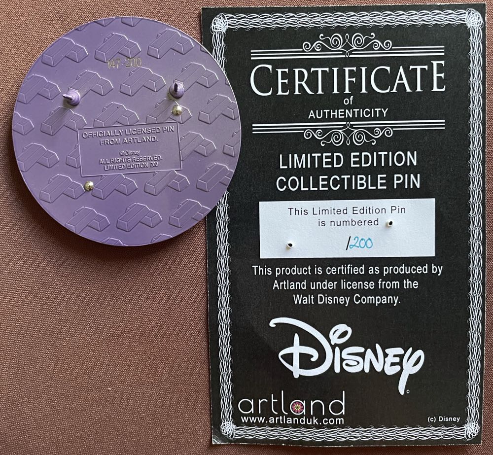 Rapunzel Swing Artland  pin collectible - Main Image 2