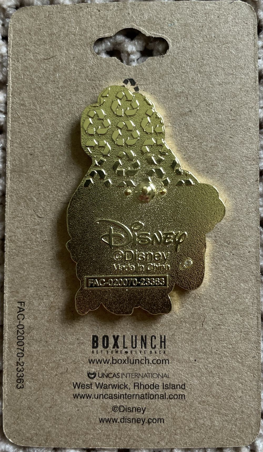 Belle Boxlunch  pin collectible - Main Image 2