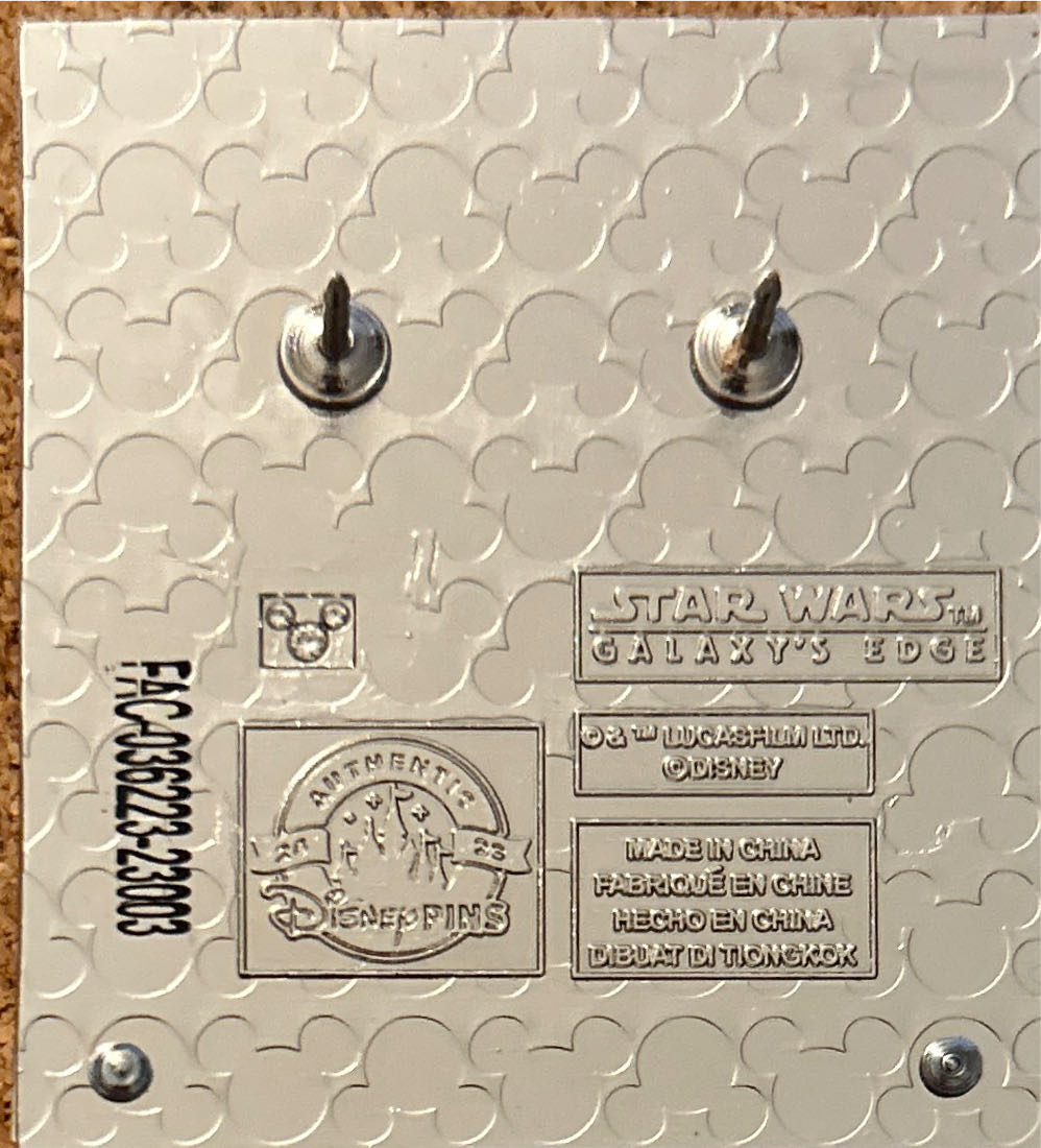 Black Spire Outpost Bright Suns Open Disney Star Wars Parks Edge Galaxy - Disney Pins pin collectible [Barcode 400960067721] - Main Image 3