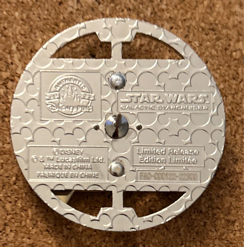 Chandrila Star Line Limited Release Resistance Flip - Disney Pins pin collectible [Barcode 400957867969] - Main Image 4