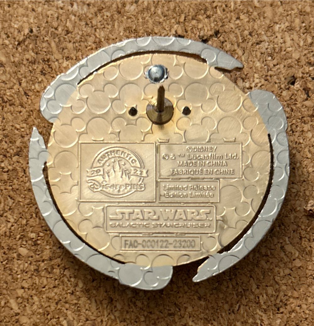 Chandrila Star Line Limited Release Halcyon Communicator Resistance Pin - Disney Pins pin collectible [Barcode 400960568082] - Main Image 4