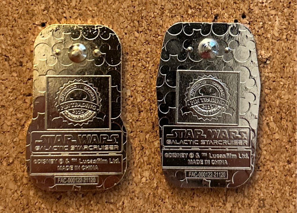 Chandrila Star Line SK Series And JD Series Droids - Disney Pins pin collectible [Barcode 400931813357] - Main Image 3