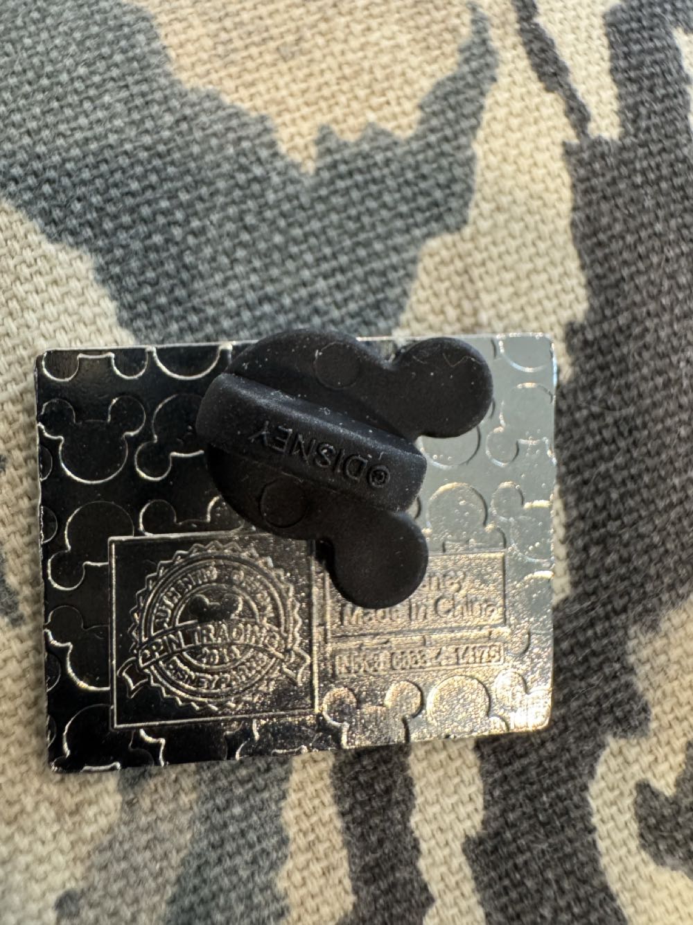 Figment smiling square  pin collectible - Main Image 2