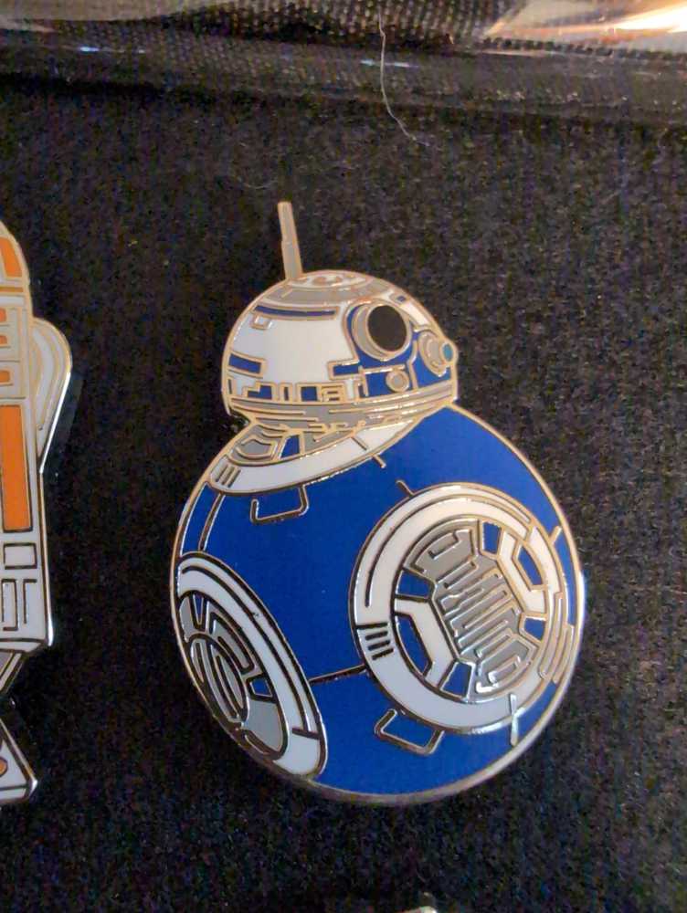 Star Wars Galaxy’s Edge Droid Depot M5k7 & B5sl Colors Reversed R2 D2 Disney Orange M5 K7 B5 Sl Set 167879 8  pin collectible [Barcode 400960417267] - Main Image 4