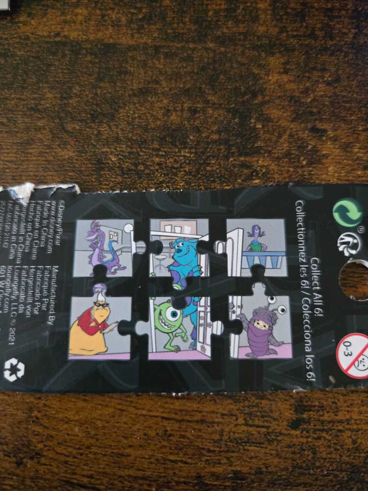 Monster Inc Puzzle Blind Box  pin collectible - Main Image 3