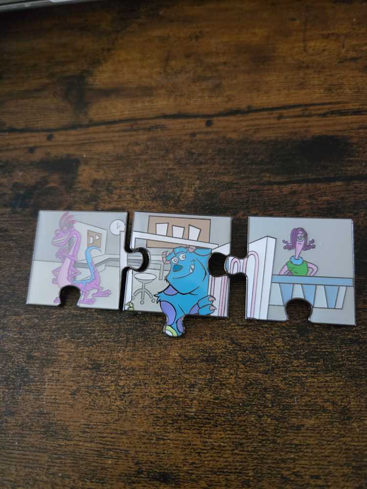 Monster Inc Puzzle Blind Box  pin collectible - Main Image 2