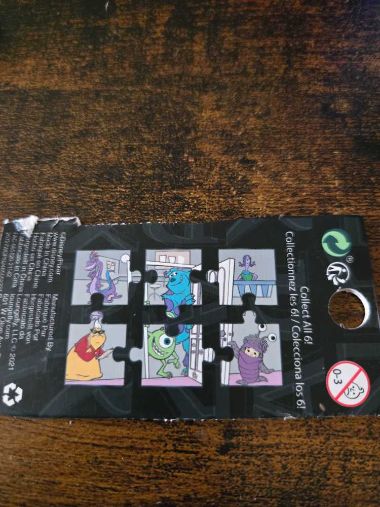 Monster Inc Puzzle Blind Box  pin collectible - Main Image 3