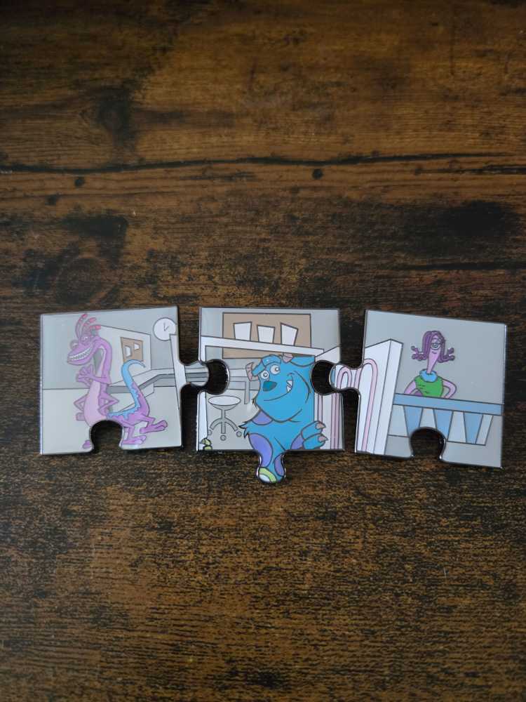 Monster Inc Puzzle Blind Box  pin collectible - Main Image 2