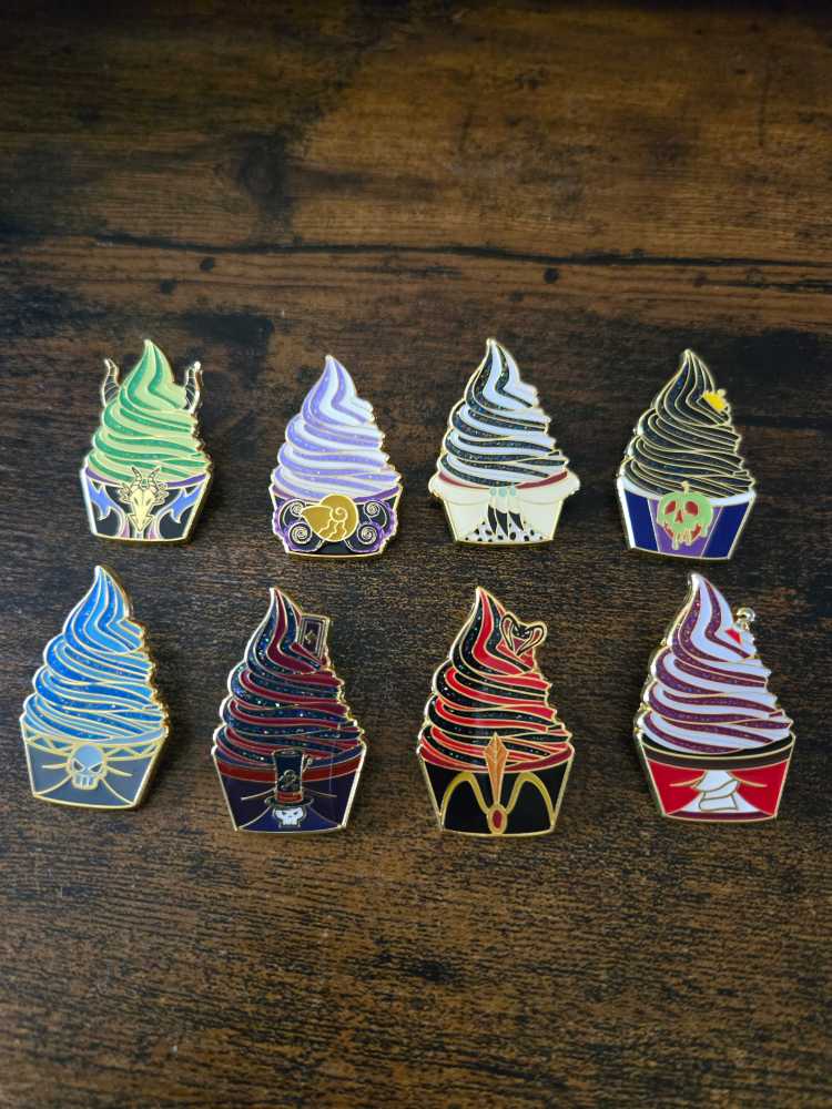 Villain Frozen Yogurt  pin collectible - Main Image 2