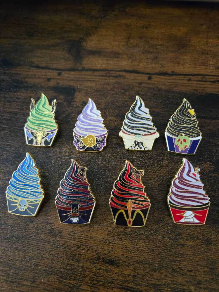 Villain Frozen Yogurt  pin collectible - Main Image 2