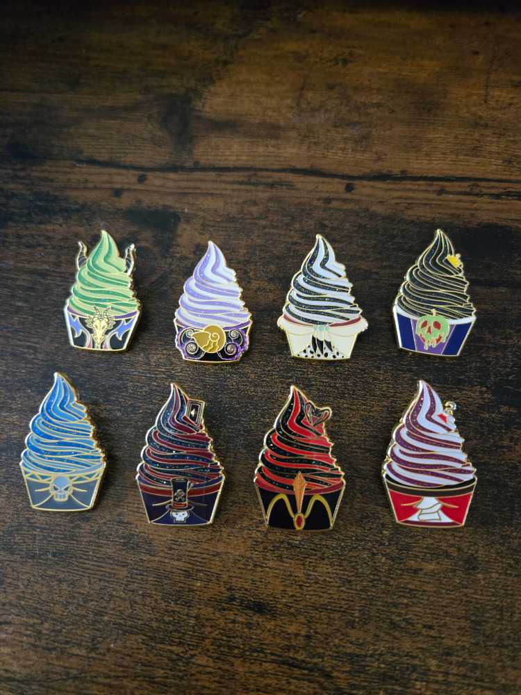 Villain Frozen Yogurt  pin collectible - Main Image 2