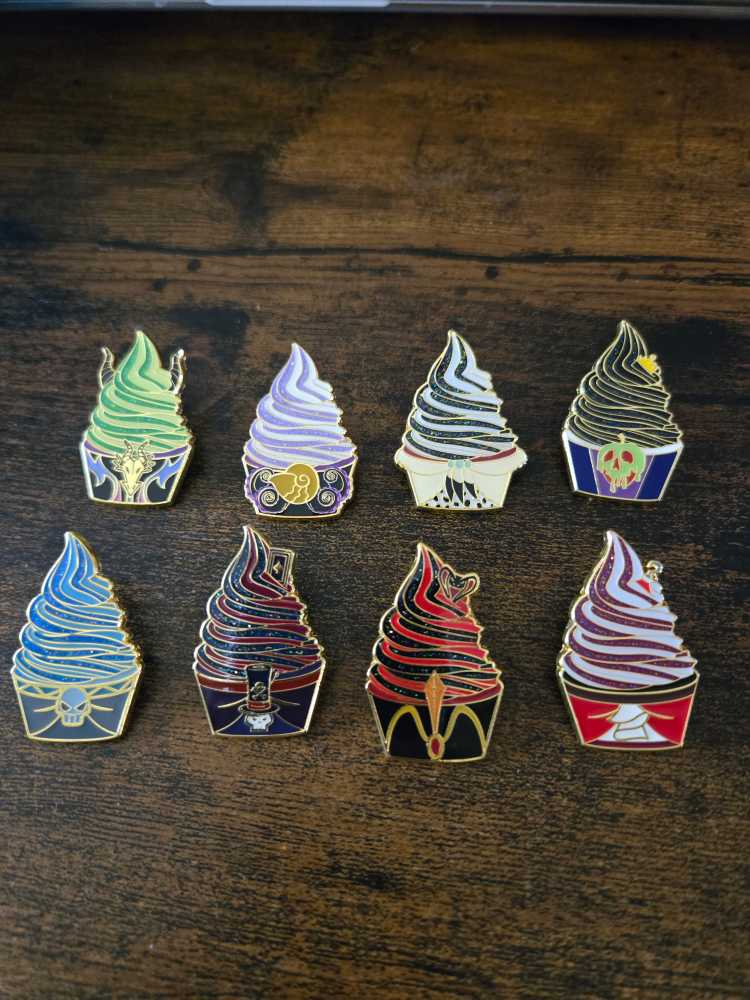 Villain Frozen Yogurt  pin collectible - Main Image 2