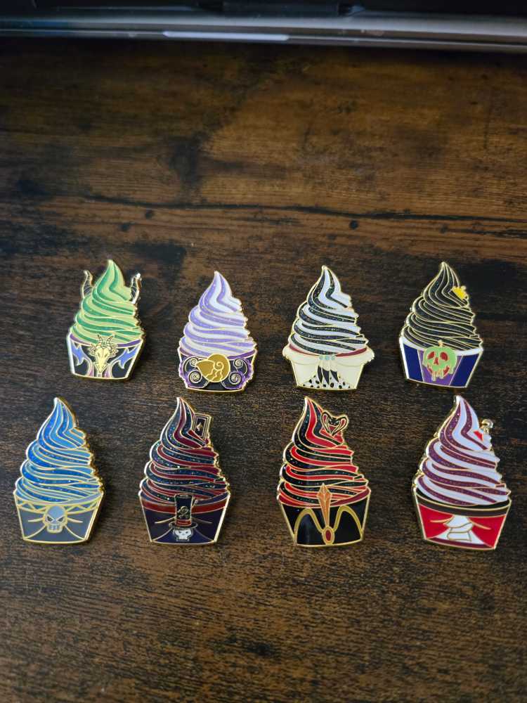Villain Frozen Yogurt  pin collectible - Main Image 2