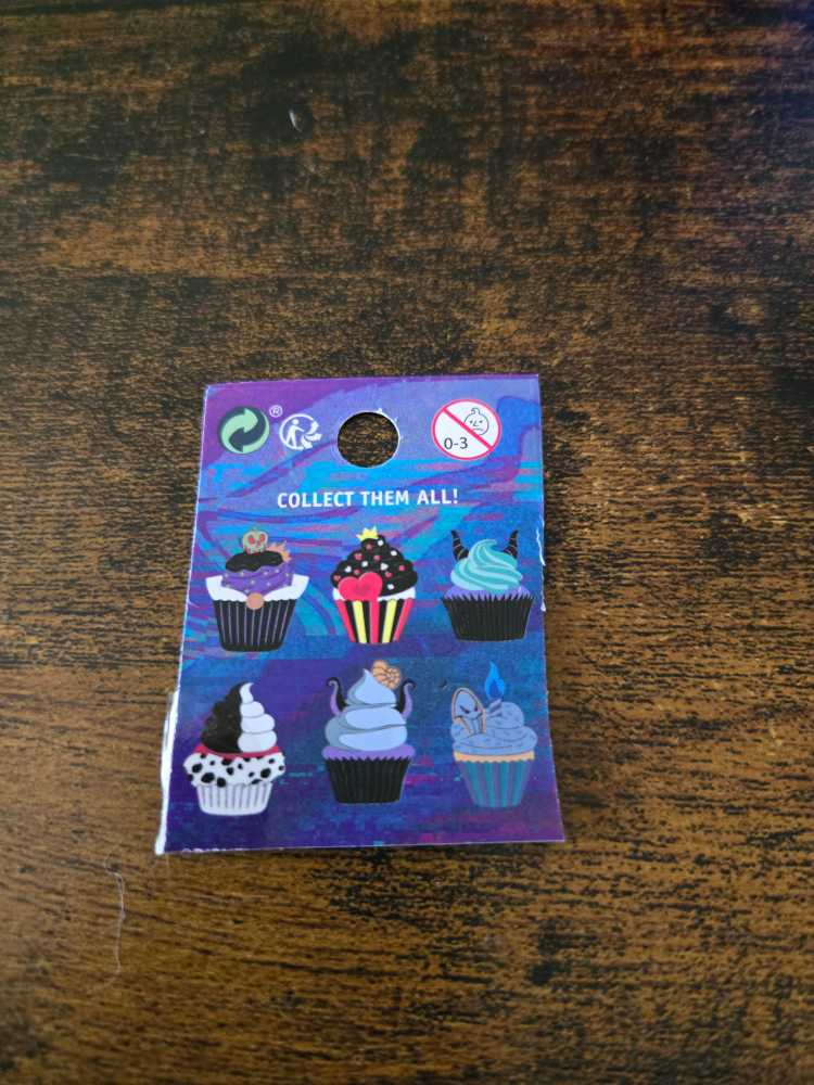 Villain Cupcake  pin collectible - Main Image 3