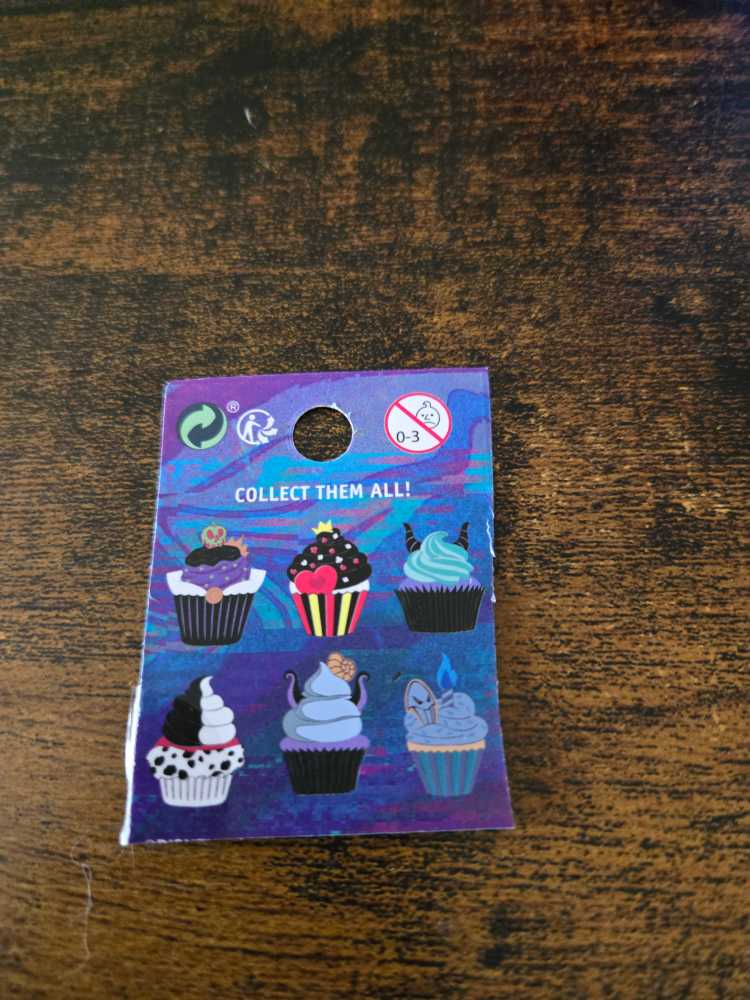 Villain Cupcake  pin collectible - Main Image 3