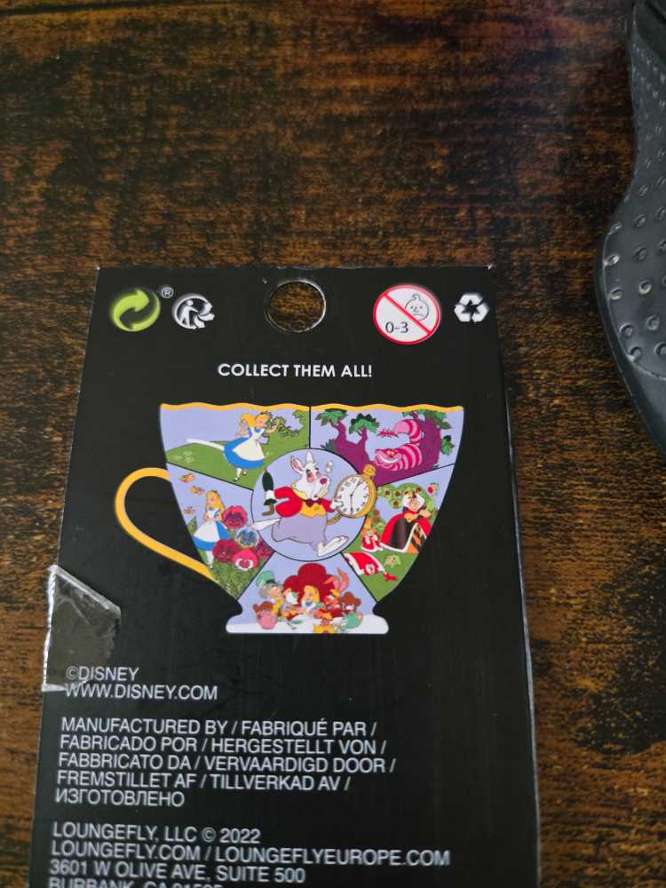 Alice Tea Cup  pin collectible - Main Image 3
