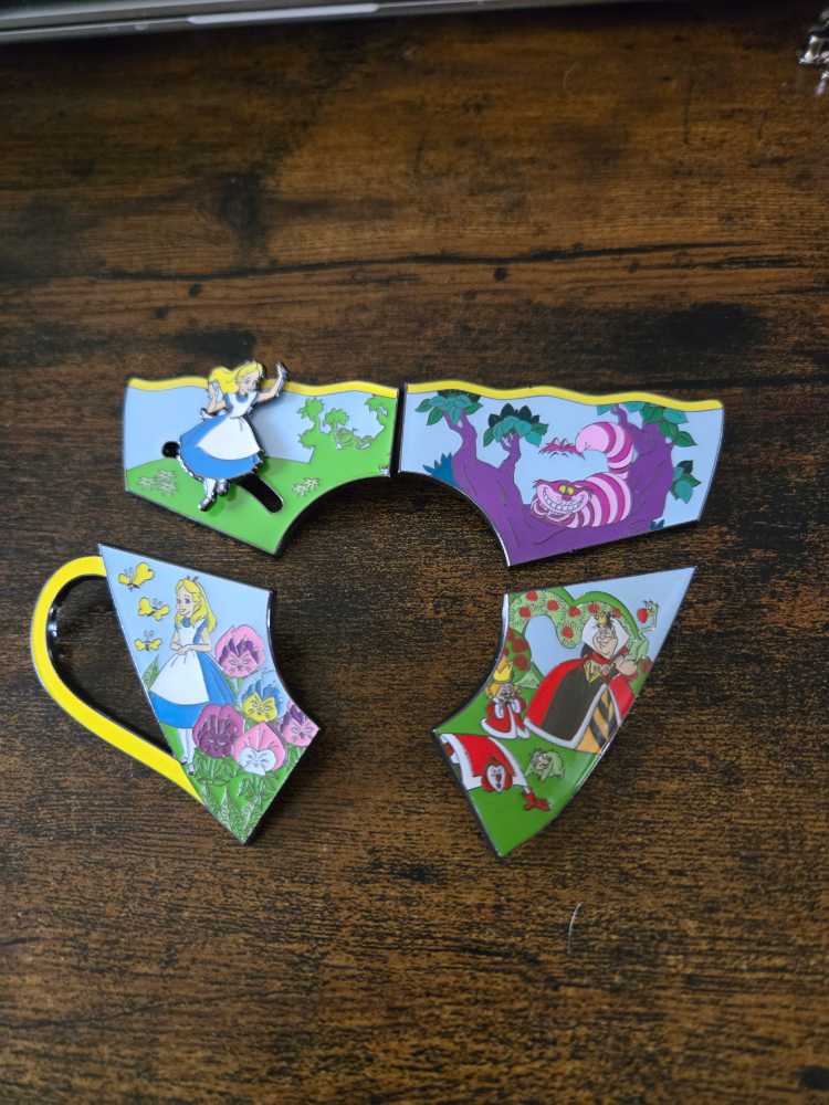 Alice Tea Cup  pin collectible - Main Image 2