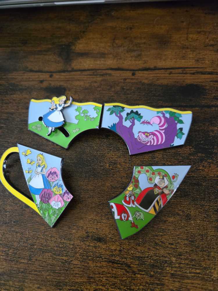 Alice Tea Cup  pin collectible - Main Image 2