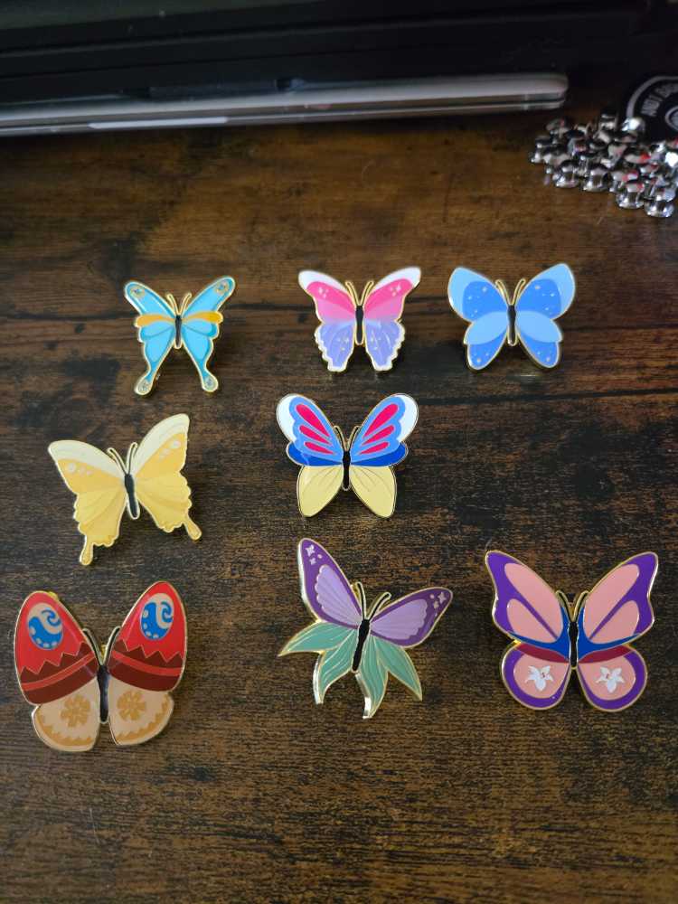 Princess Butterfly Blind Box  pin collectible - Main Image 2