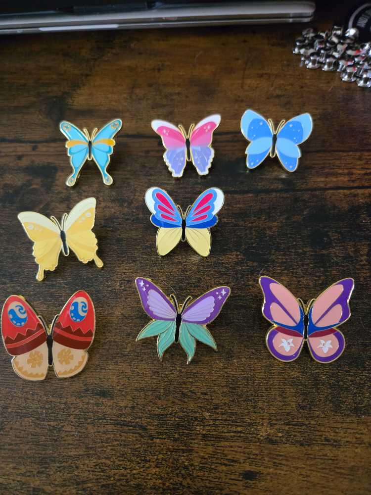 Princess Butterfly Blind Box  pin collectible - Main Image 2