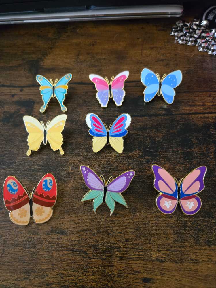 Princess Butterfly Blind Box  pin collectible - Main Image 2