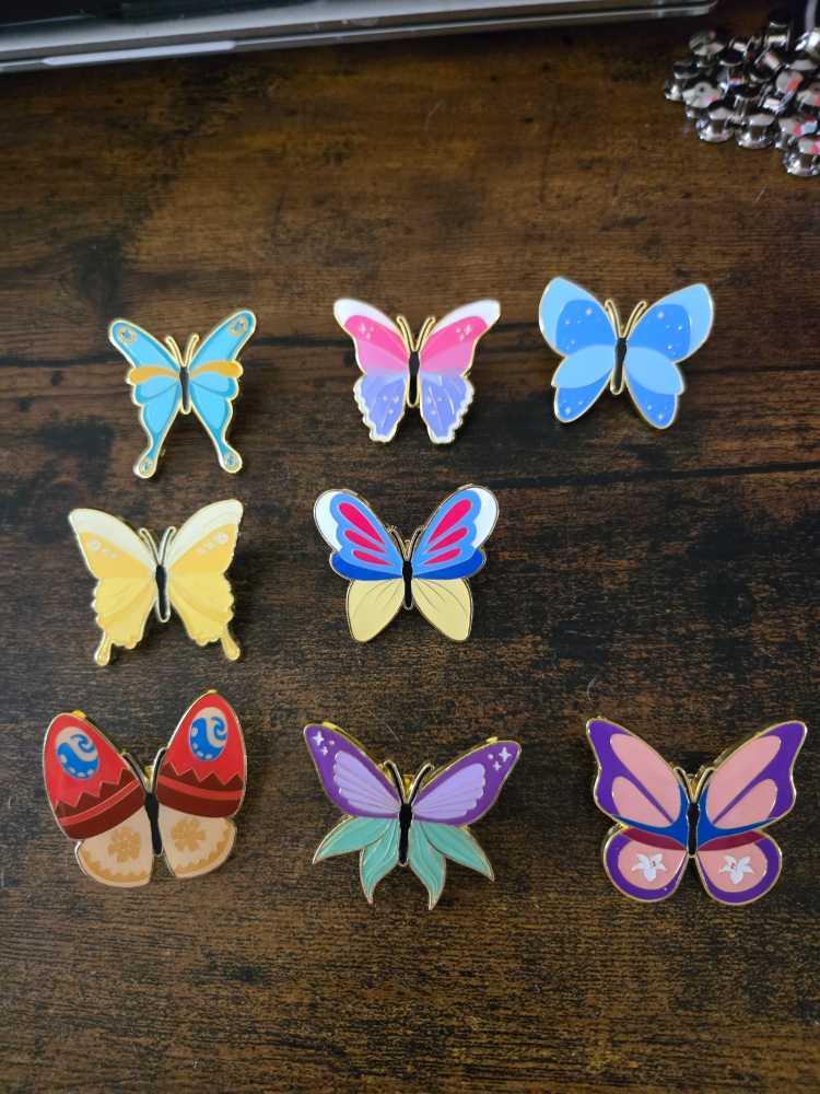 Princess Butterfly Blind Box  pin collectible - Main Image 2
