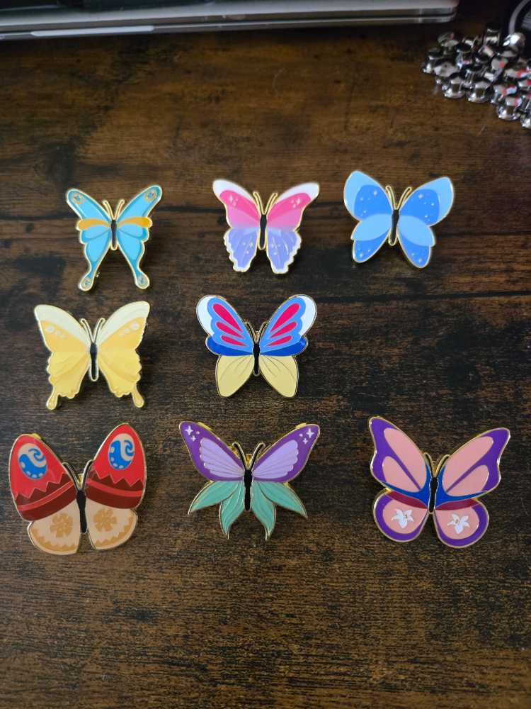 Princess Butterfly Blind Box  pin collectible - Main Image 2