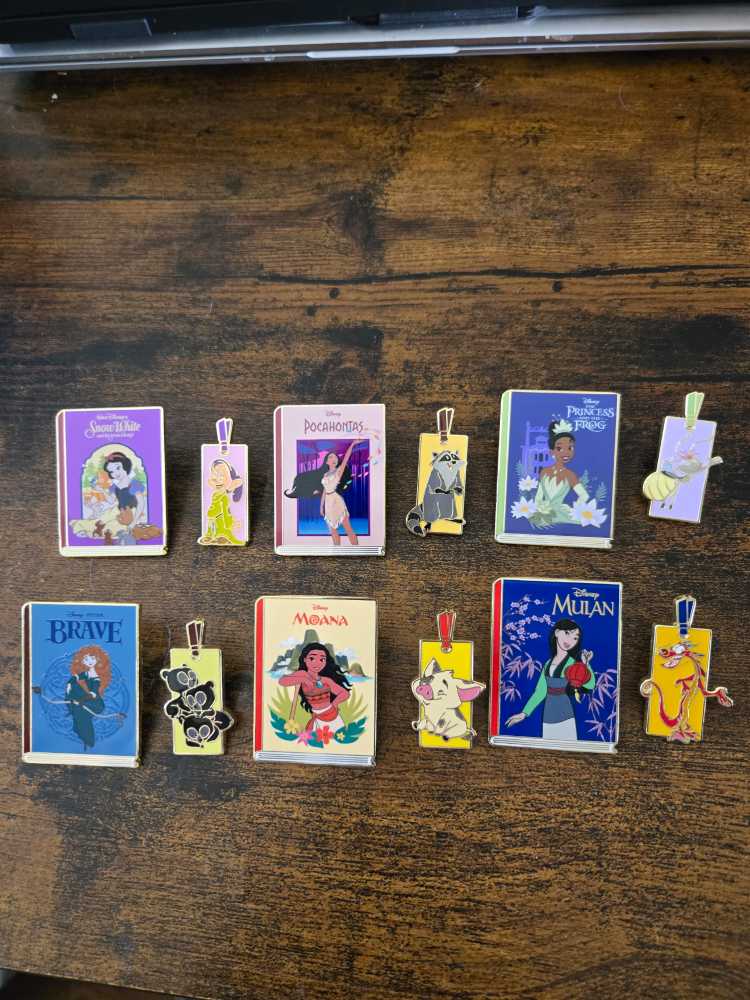 Princess Book 2  pin collectible - Main Image 2