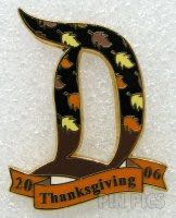 2006 Thanksgiving Cast Member  pin collectible - Main Image 2