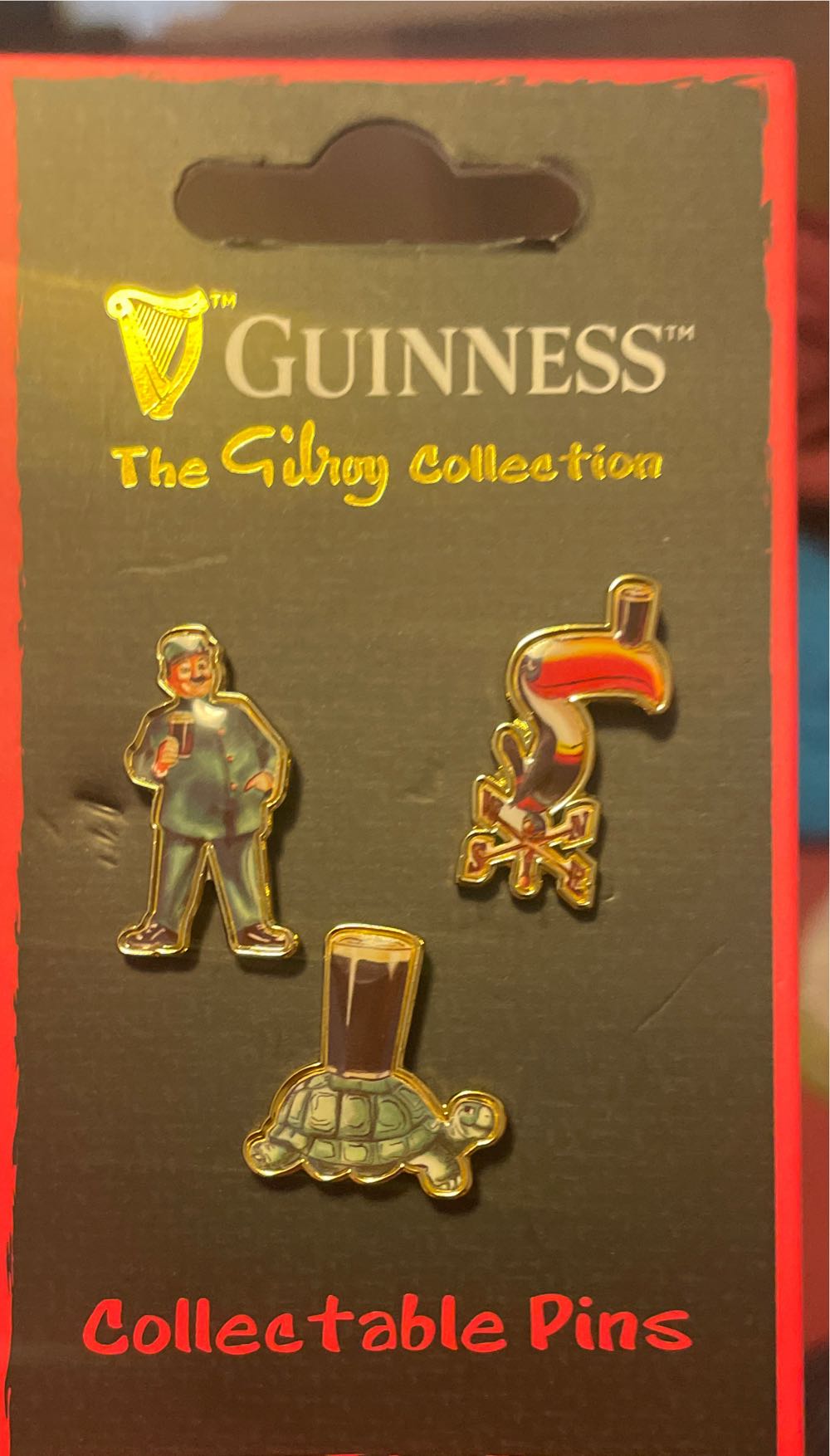 Guinness Gilroy  pin collectible [Barcode 5390711612124] - Main Image 2