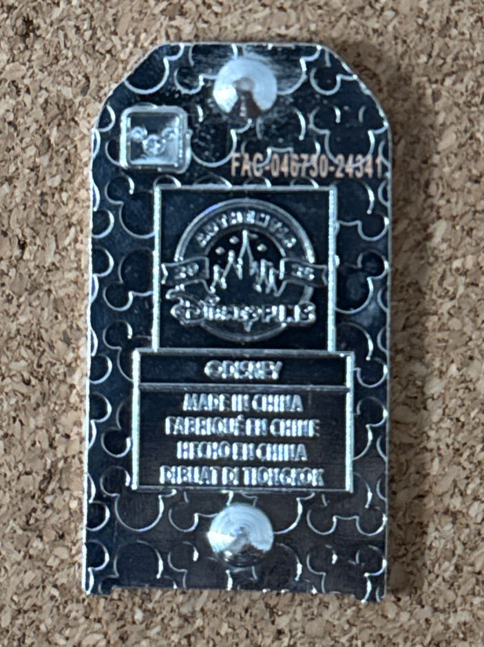 Trash Bin - Mickey Mouse - Hard Enamel, Metal pin collectible - Main Image 2