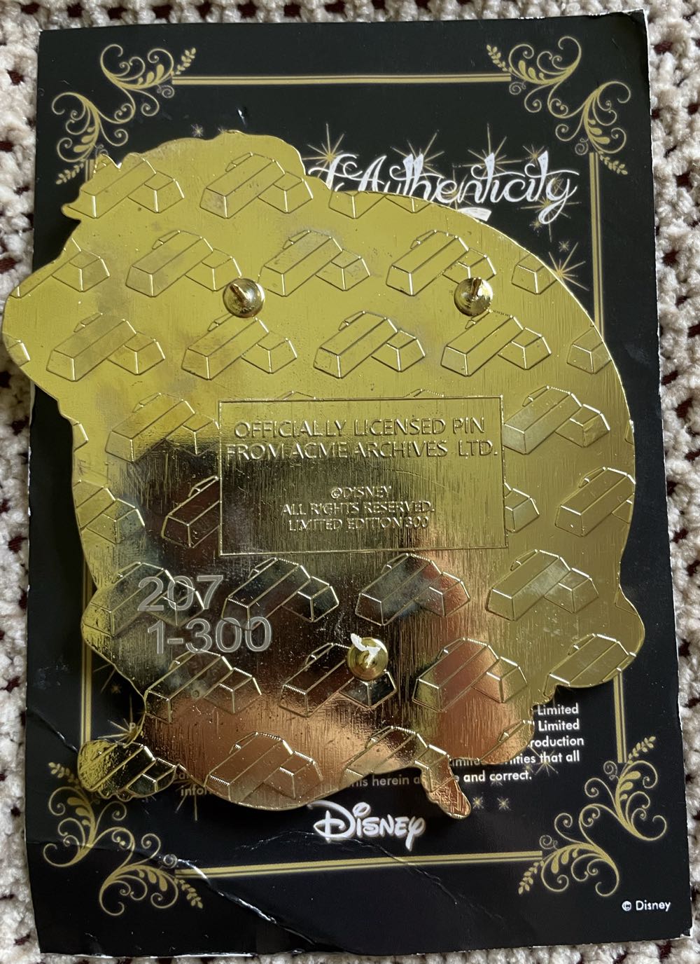 BATB Golden Magic Series  pin collectible - Main Image 2