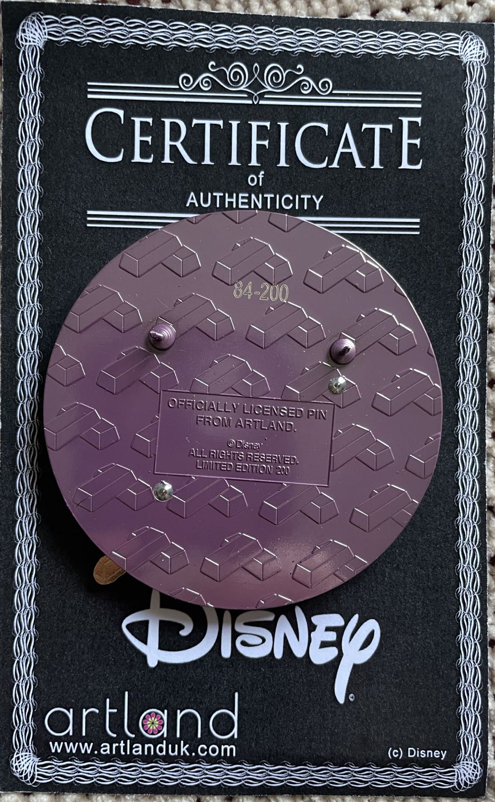 Megara Swing Artland  pin collectible - Main Image 2