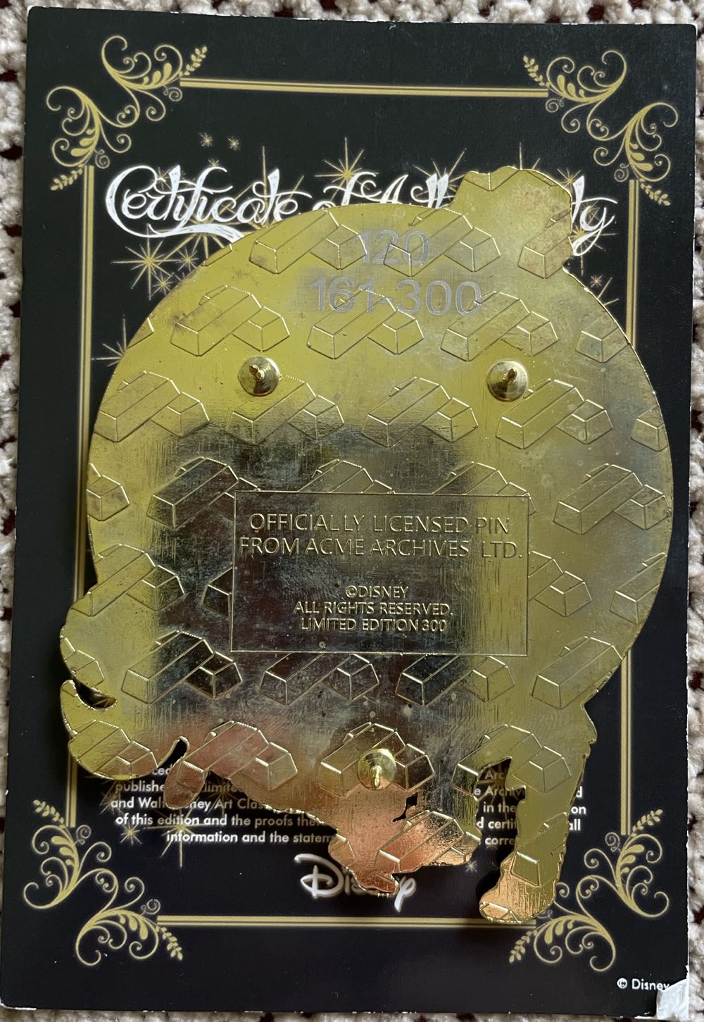 Rapunzel Golden Magic Series  pin collectible - Main Image 2