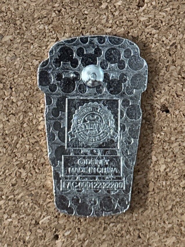 Tinker Bell Latte Cup - Hard Enamel, Metal pin collectible - Main Image 2