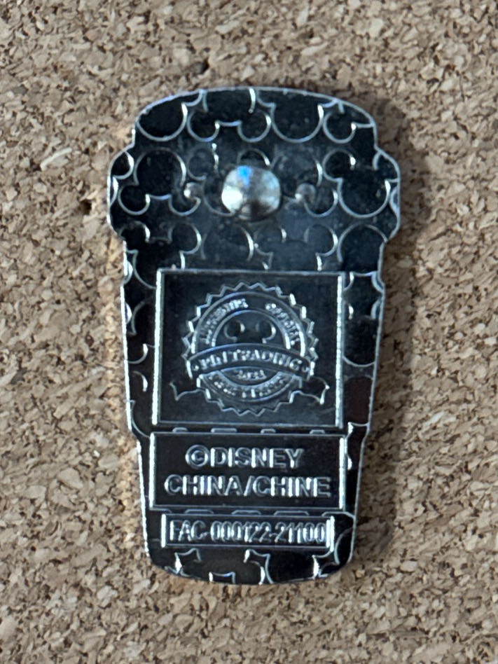 Coffee Cup - Mrs. Potts - Hard Enamel, Metal pin collectible - Main Image 2