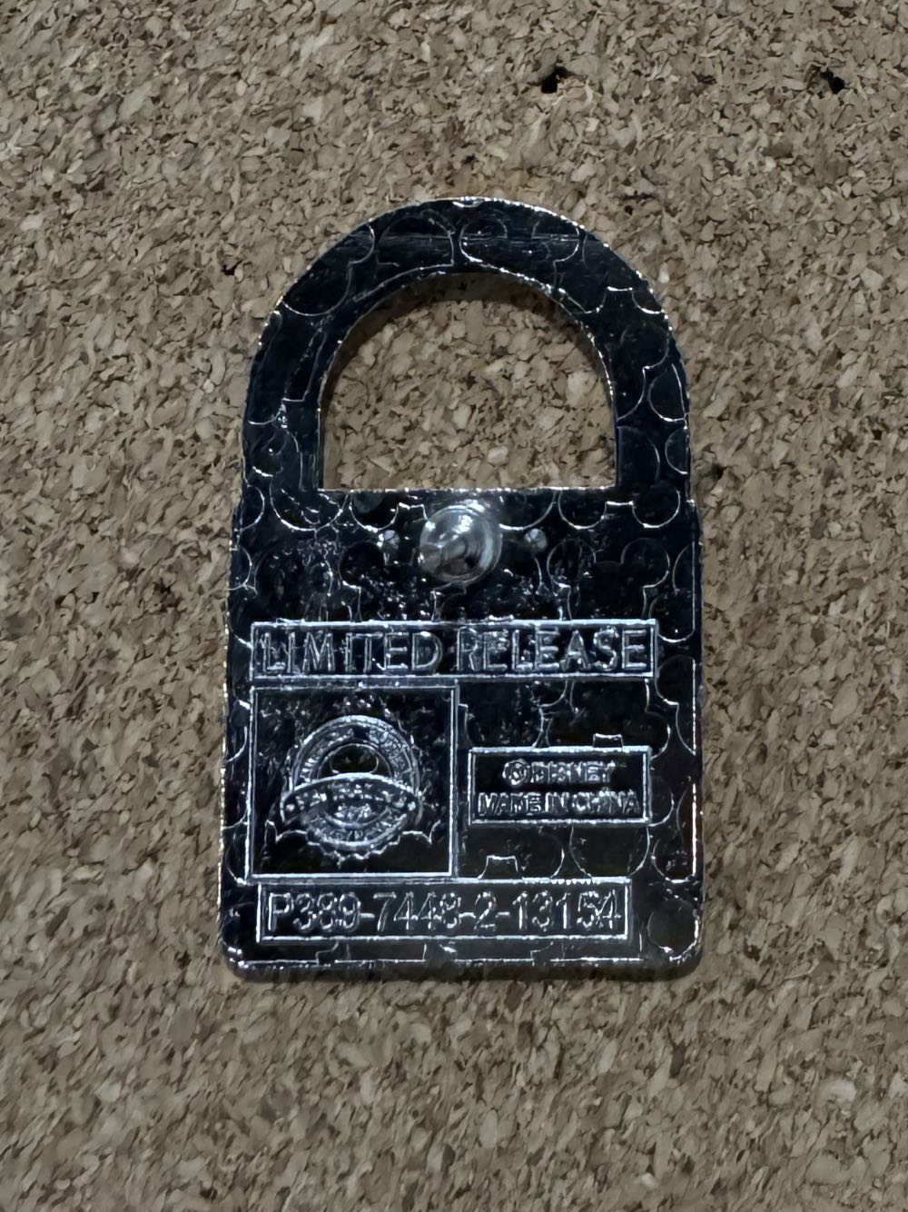 PWP Lock - Pluto - Hard Enamel, Metal pin collectible - Main Image 2