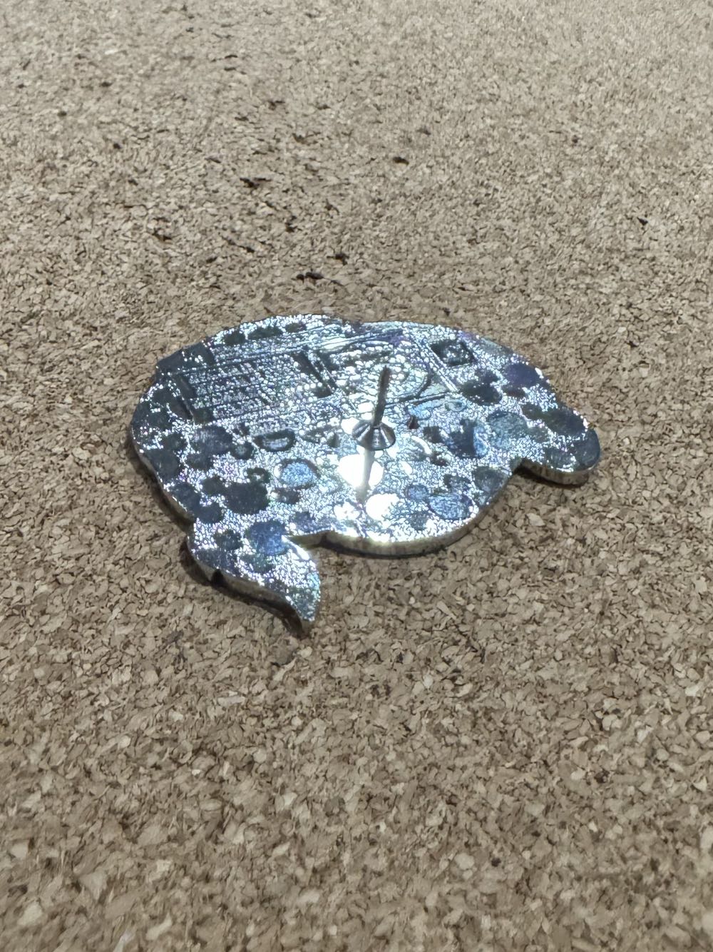 Slippers - Marie - Hard Enamel, Metal pin collectible - Main Image 3