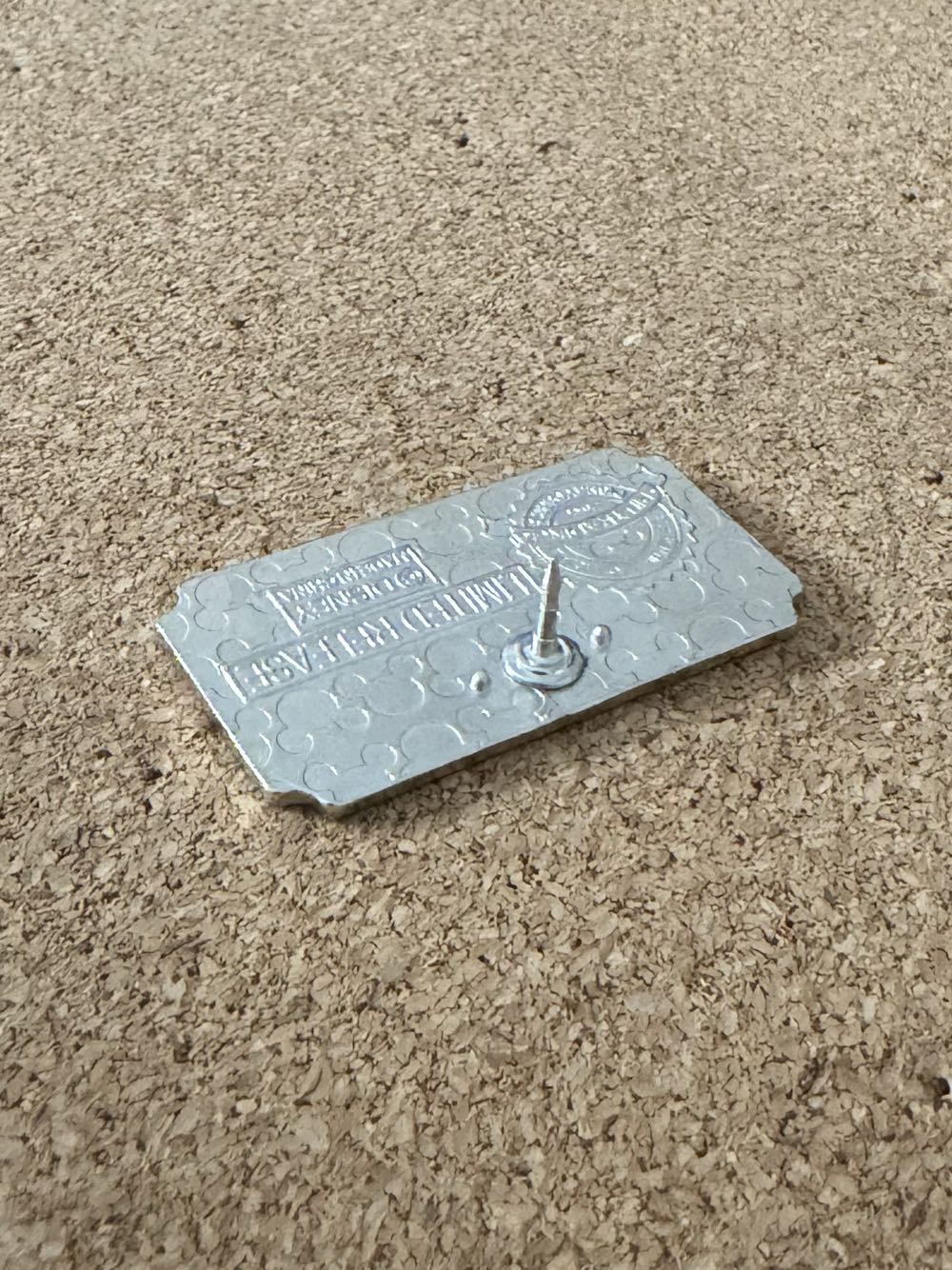 Admit One Ticket - Stitch - Hard Enamel, Metal pin collectible - Main Image 3