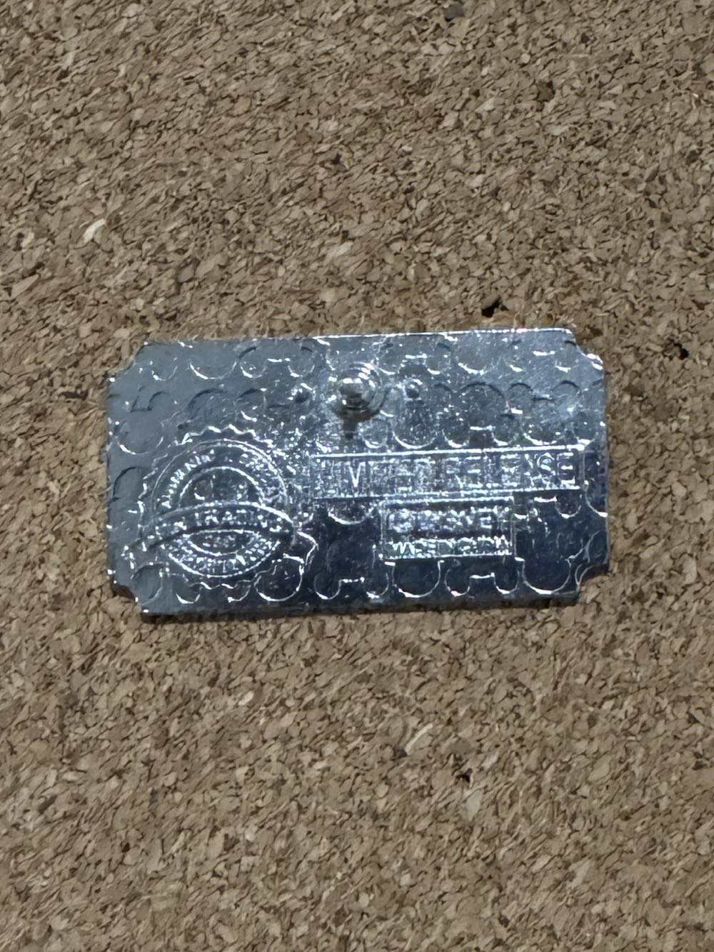 Admit One Ticket - Figment - Hard Enamel, Metal pin collectible - Main Image 2