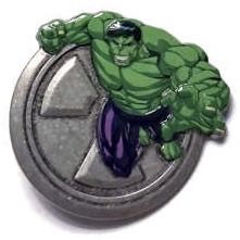 Hulk : 2024 Marvel Profile Spotlight  pin collectible [Barcode 400974668402] - Main Image 2
