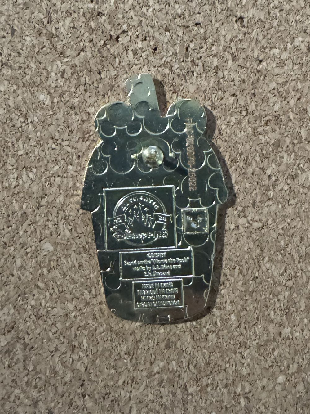 Boba Tea - Winnie the Pooh - Hard Enamel, Metal pin collectible - Main Image 2