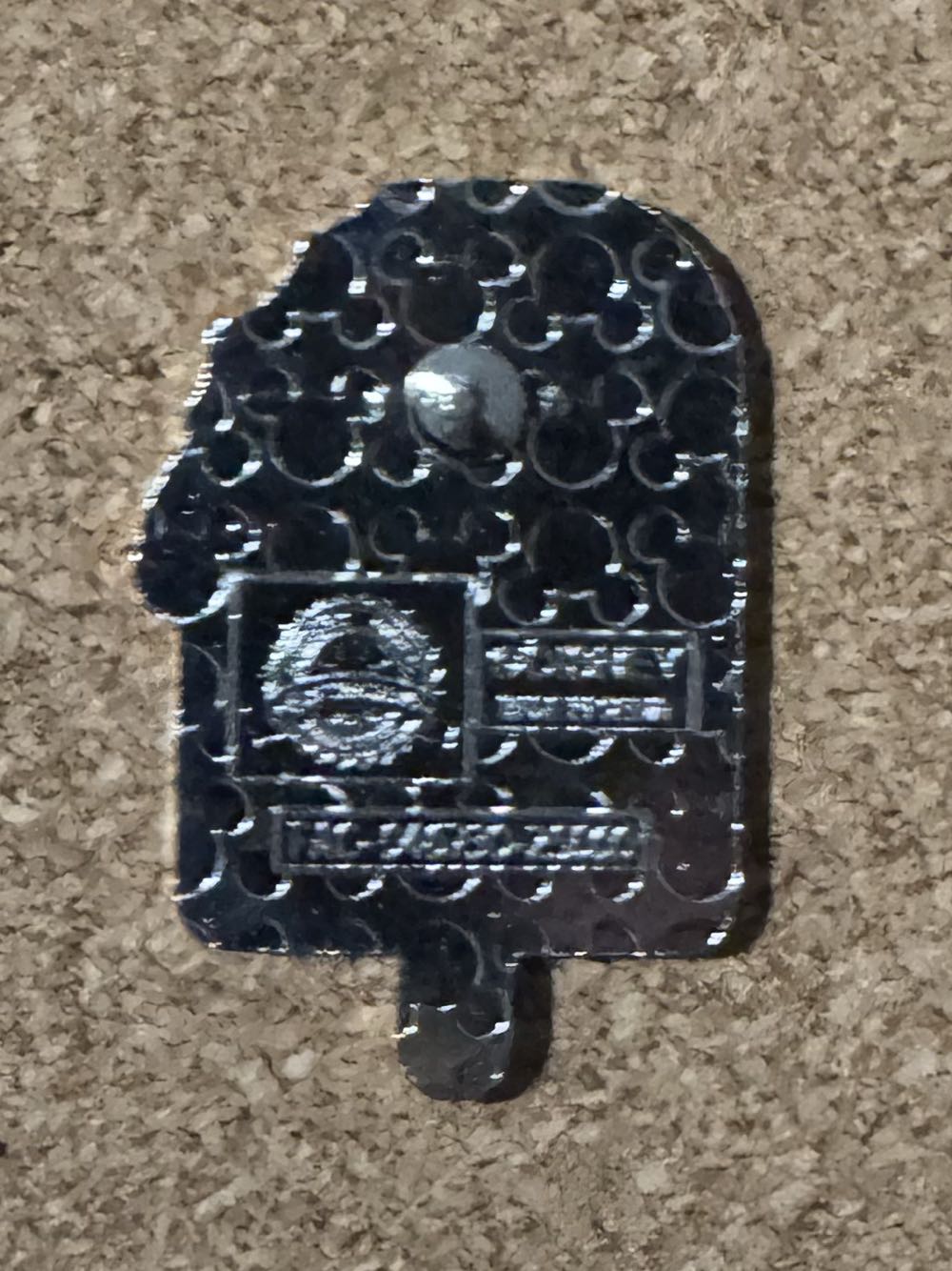 Ice Cream Bar - Lucky - Hard Enamel, Metal pin collectible - Main Image 2