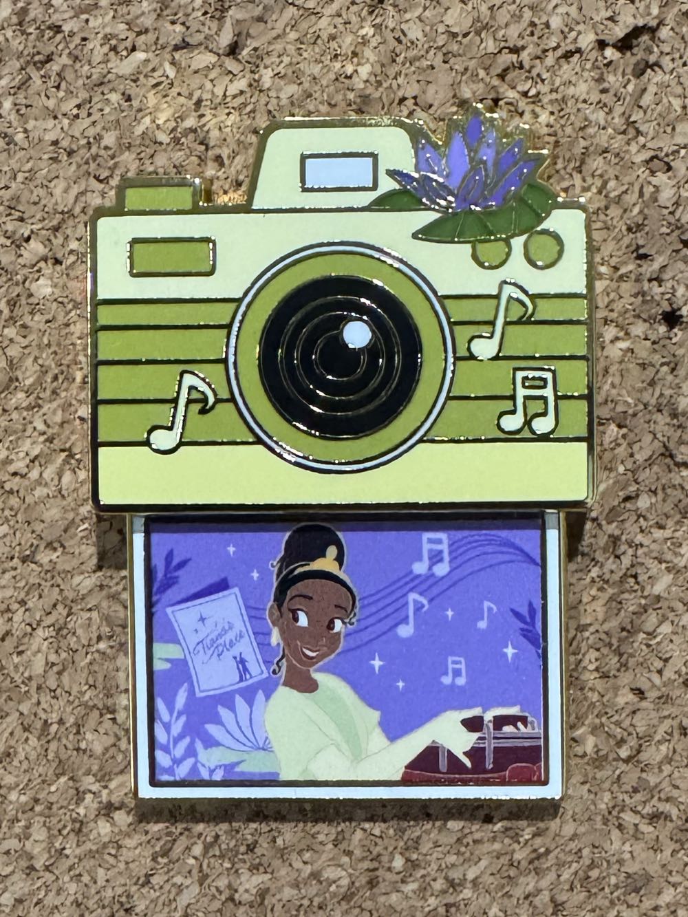 BL Princess Camera - Tiana - Disney BoxLunch Sliding Pin pin collectible - Main Image 2