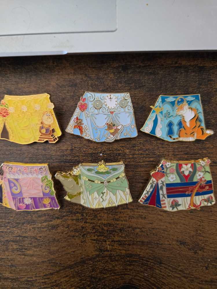 Princess Camping  pin collectible - Main Image 2