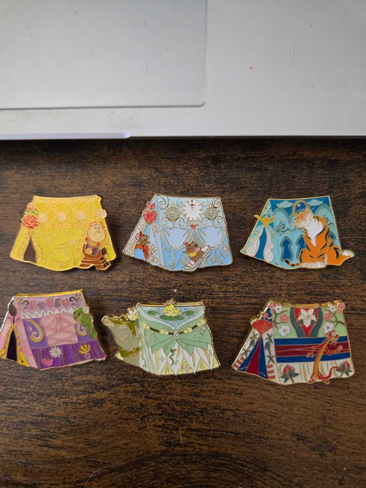 Princess Camping  pin collectible - Main Image 2
