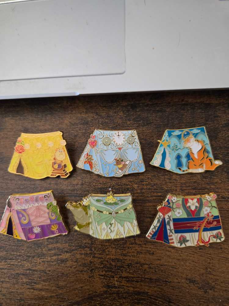 Princess Camping  pin collectible - Main Image 2