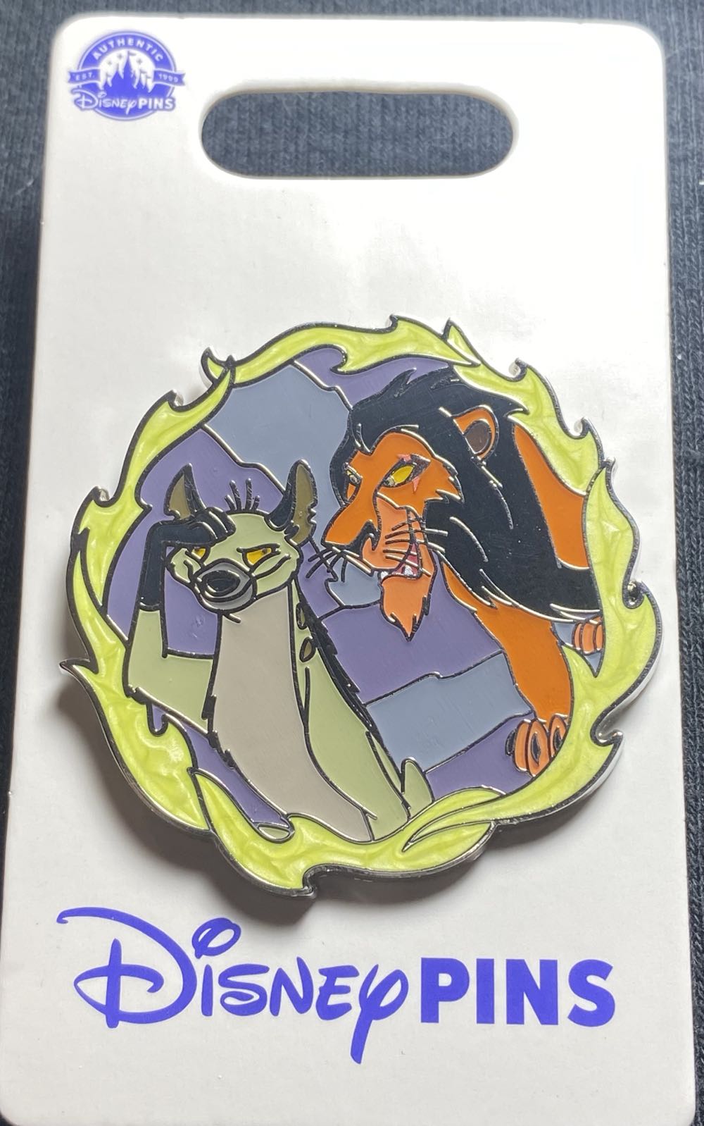 Villains/Henchmen 2025 Open Edition: Scar & Ed Hyena - Open Edition Enamel Pin pin collectible [Barcode 438038293512] - Main Image 2