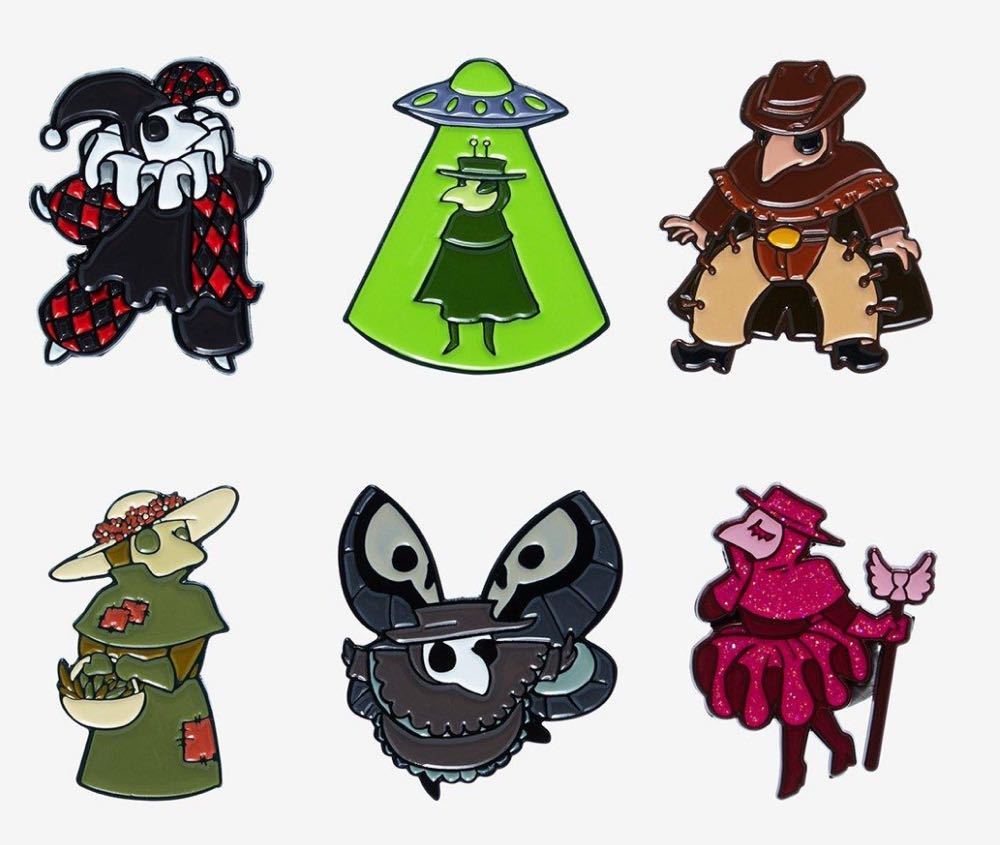 A Plague Of Doctors Blind Box Enamel Pin  pin collectible - Main Image 2