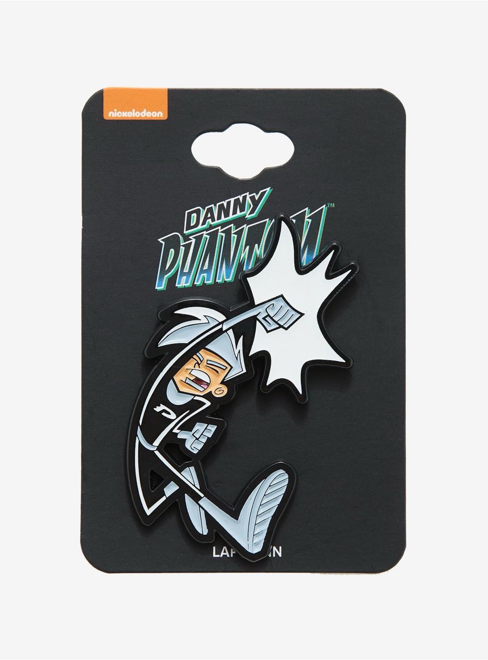 Danny Phantom Ghost Punch Glow-in-the-Dark Enamel Pin - BoxLunch Exclusive  pin collectible - Main Image 2